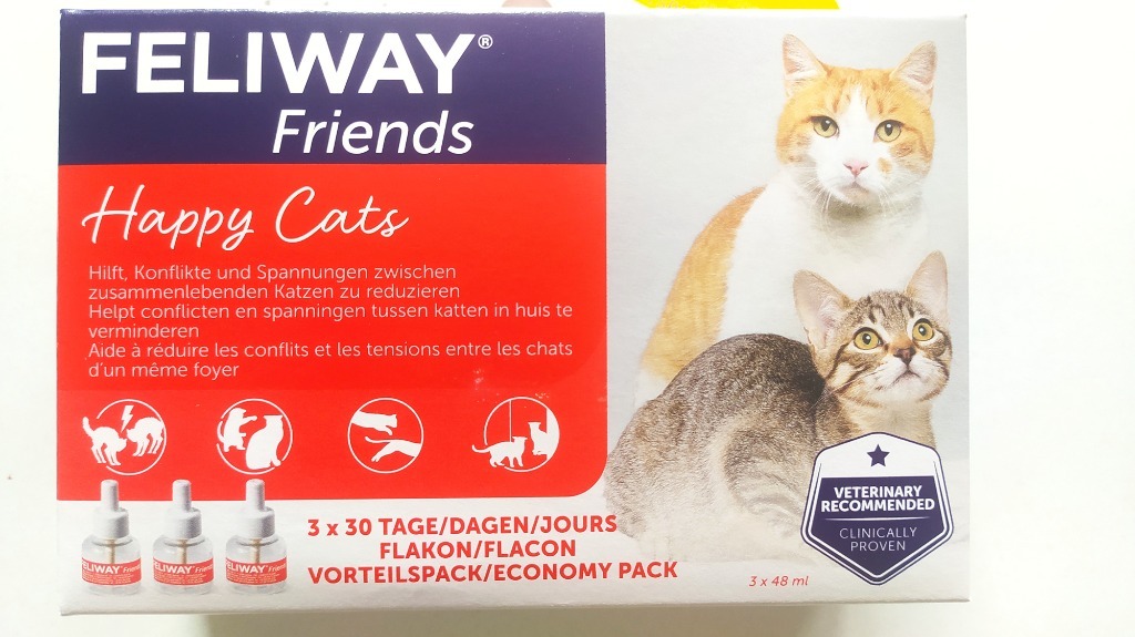 Feliway Friends Economy Pack 3 Mois Flacons 3x48ml