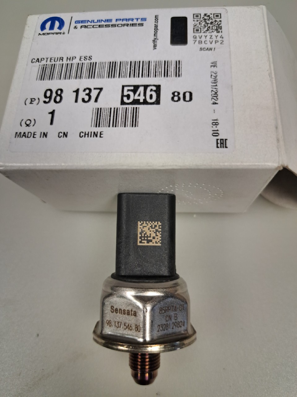 ДАТЧИК ТИСКУ ПАЛИВА SENSATA 9813754680 
