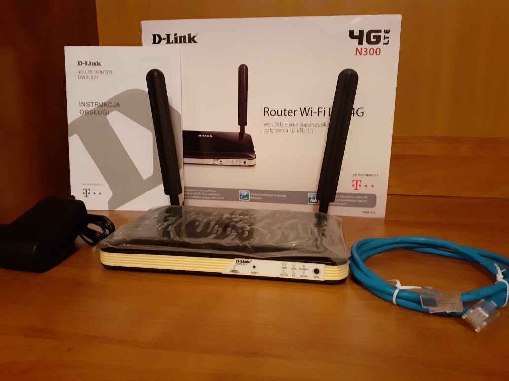 Router Dlink dwr 921,4G,LTE,wifi,karta sim,zestaw słaboszów Kup