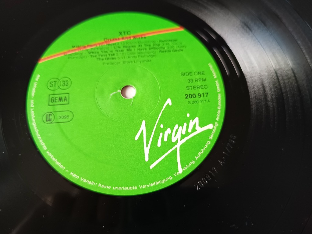 B7 XTC Drums And Wires /EX /1979r. świdnica Kup teraz na Allegro