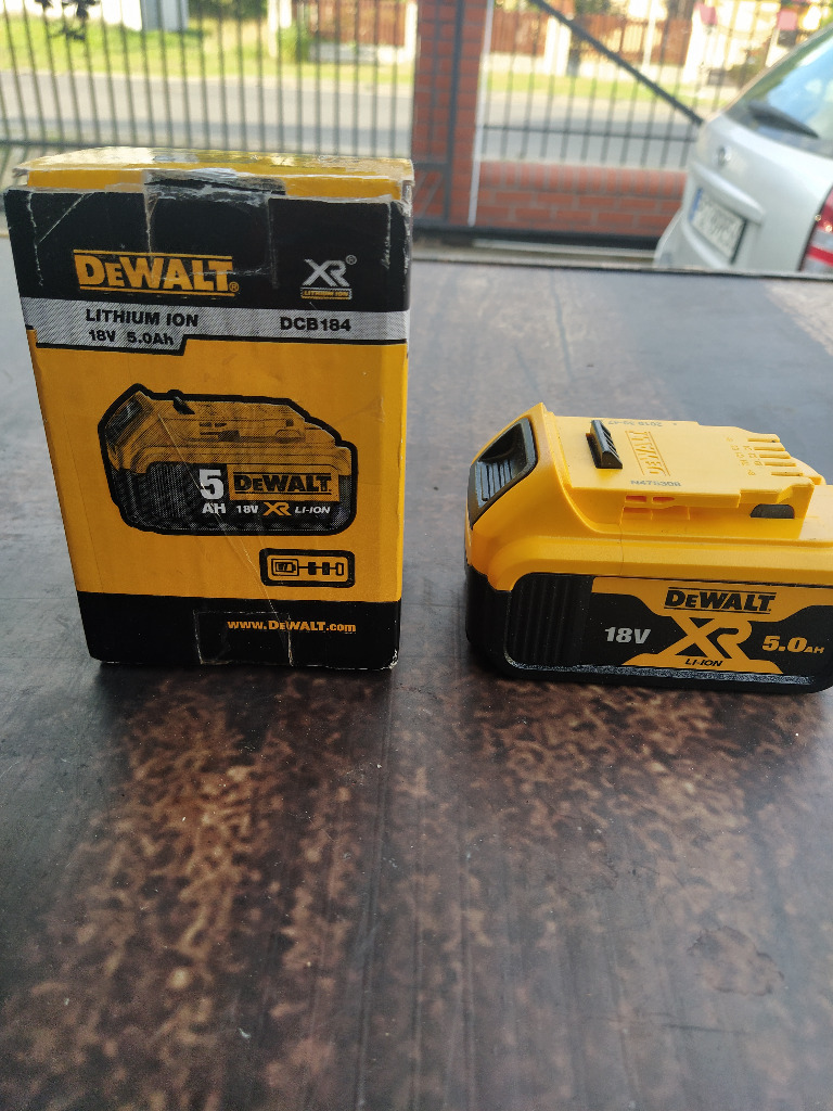 Аккумулятор dewalt 18v 5ah