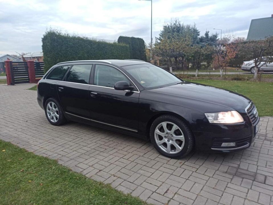 Audi a6 c6 lift 2.0 TDI CR 170km półskóra, manual Borki Ogłoszenie