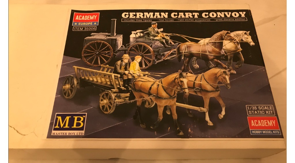 ACADEMY GERMAN CART CONVOY SKALA 135 Zabrze Kup teraz na Allegro