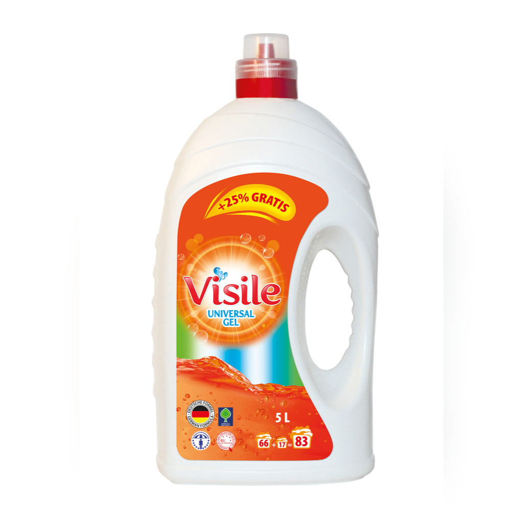 Visile Universal Gel 5L Гель для стирки на 83 стирки