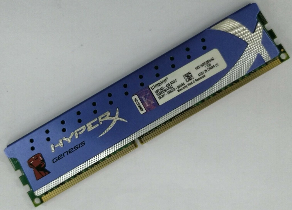 Kingston HyperX GENESIS KHX1600C9D3/4G DDR3-1600 | Łódź | Kup teraz na ...