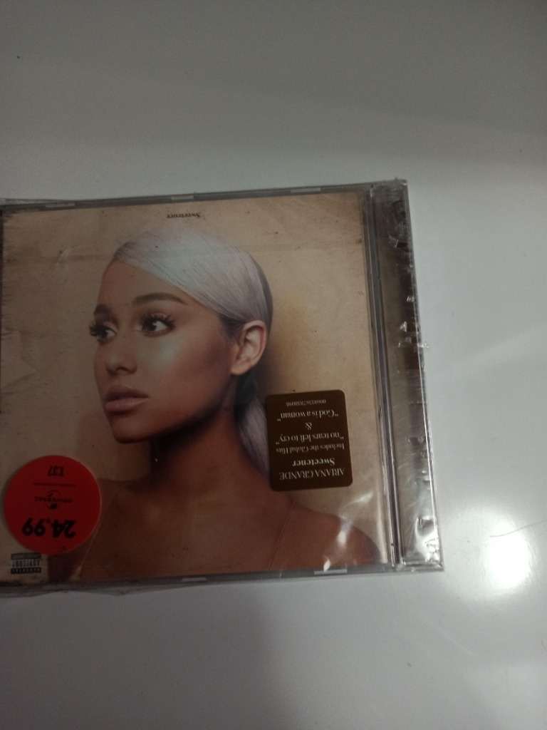 CD Ariana Grande Sweetener Prawiedniki Kup teraz na Allegro Lokalnie