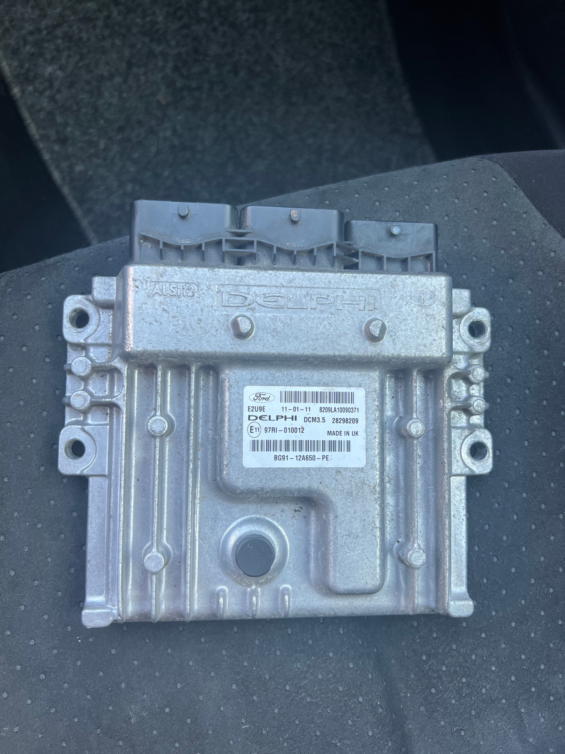 БЛОК КЕРУВАННЯ ДВИГУНА ECU FORD S-MAX GALAXY 2.0 TDCI BG-91-12A650-PE 