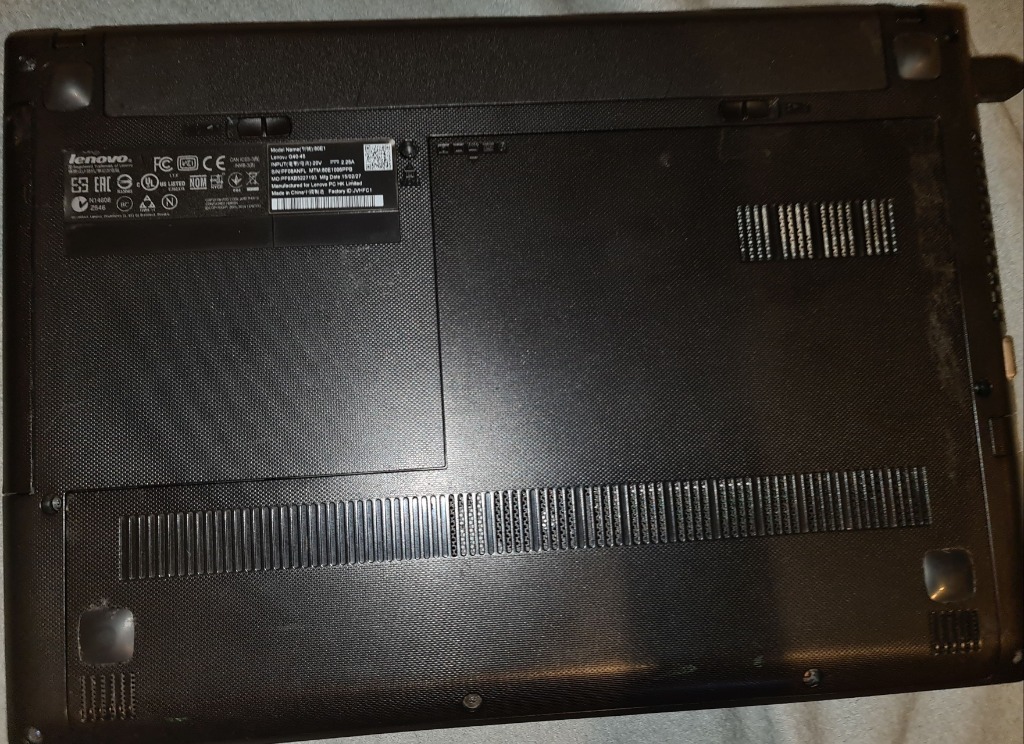 Lenovo G4045 E16010 4GB RAM 1TB HDD Uszkodzony Gniezno Licytacja