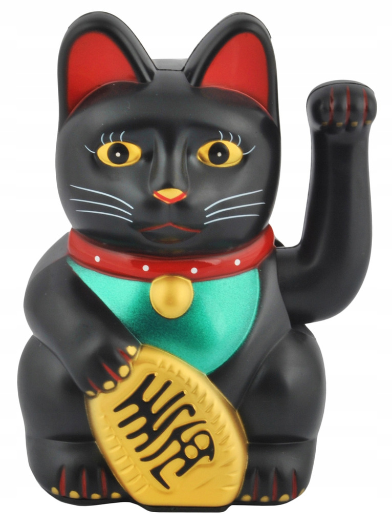 Japonski Kot Maneki Neko Chinski Kot Szczescia Kup Teraz Za 15 00 Zl Wabrzezno Allegro Lokalnie