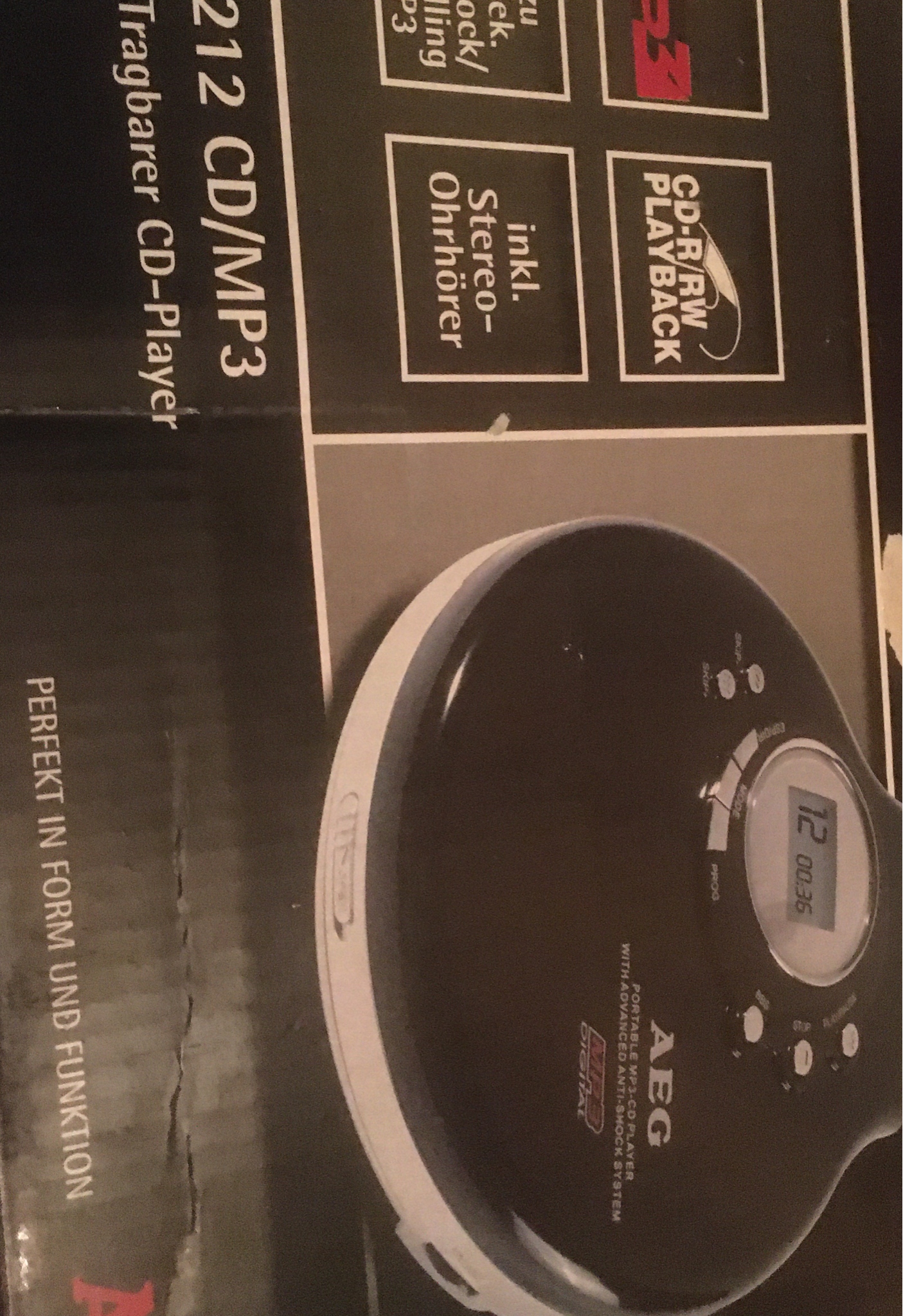 Przenośny odtwarzacz CD discman CDP 4212 CD/MP3 Garwolin Ogłoszenie na Allegro Lokalnie