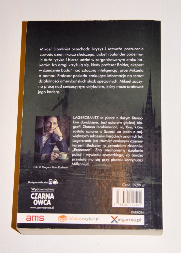 Co nas nie zabije David Lagercrantz Millennium Warszawa Kup