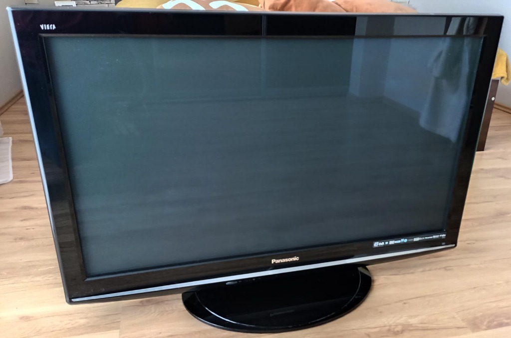 Telewizor plazma Panasonic TXP42S10E Szarów Kup teraz na Allegro