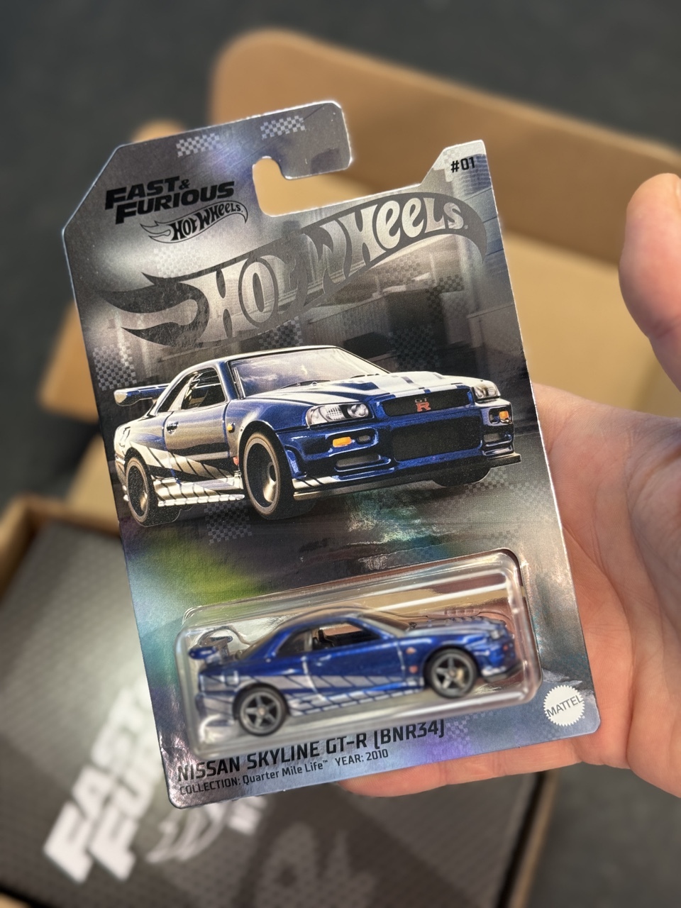 Hot Wheels NFTG Garage Nissan Skyline R33 Un-Spun / Loose No Card