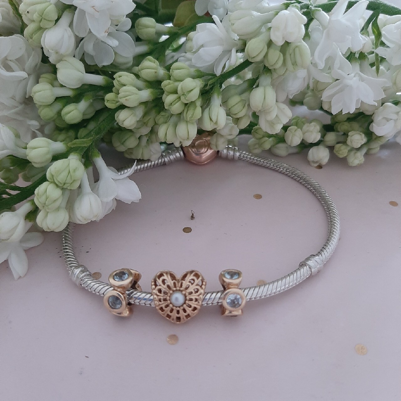 Pandora charms/separator złoto 585 szczecin Kup teraz na Allegro