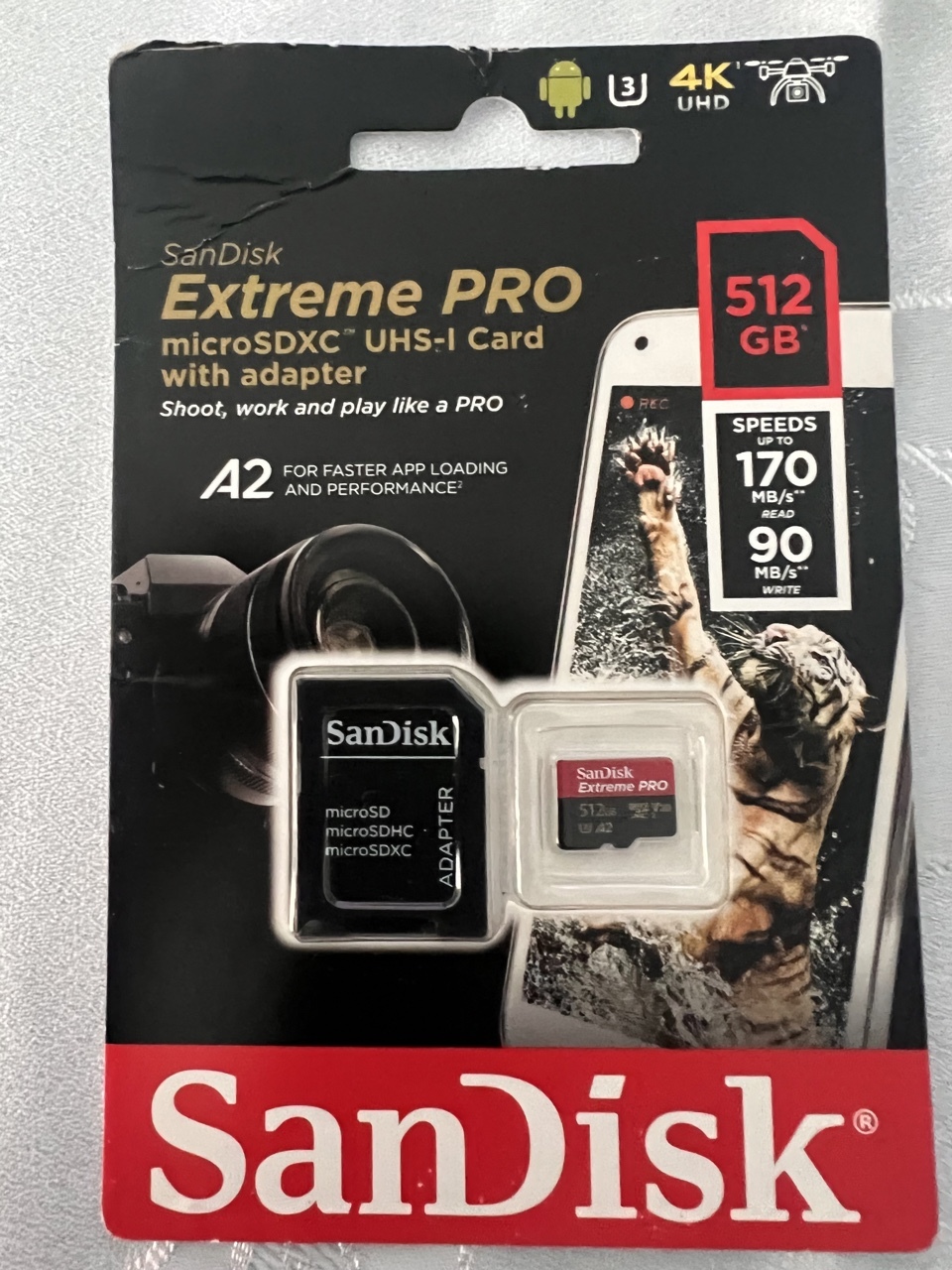 SanDisk Extreme PRO XDXC UHS-1 512 GB | Poznań | Kup teraz na Allegro  Lokalnie