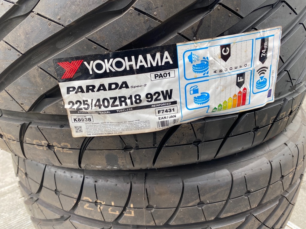 Nowe opony Yokohama parada spec 2 | Warszawa | Kup teraz na Allegro ...