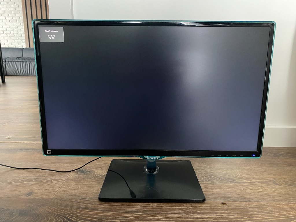 Monitor LED Samsung S24D390HL 23,6 " IPS / PLS Lublin Licytacja na