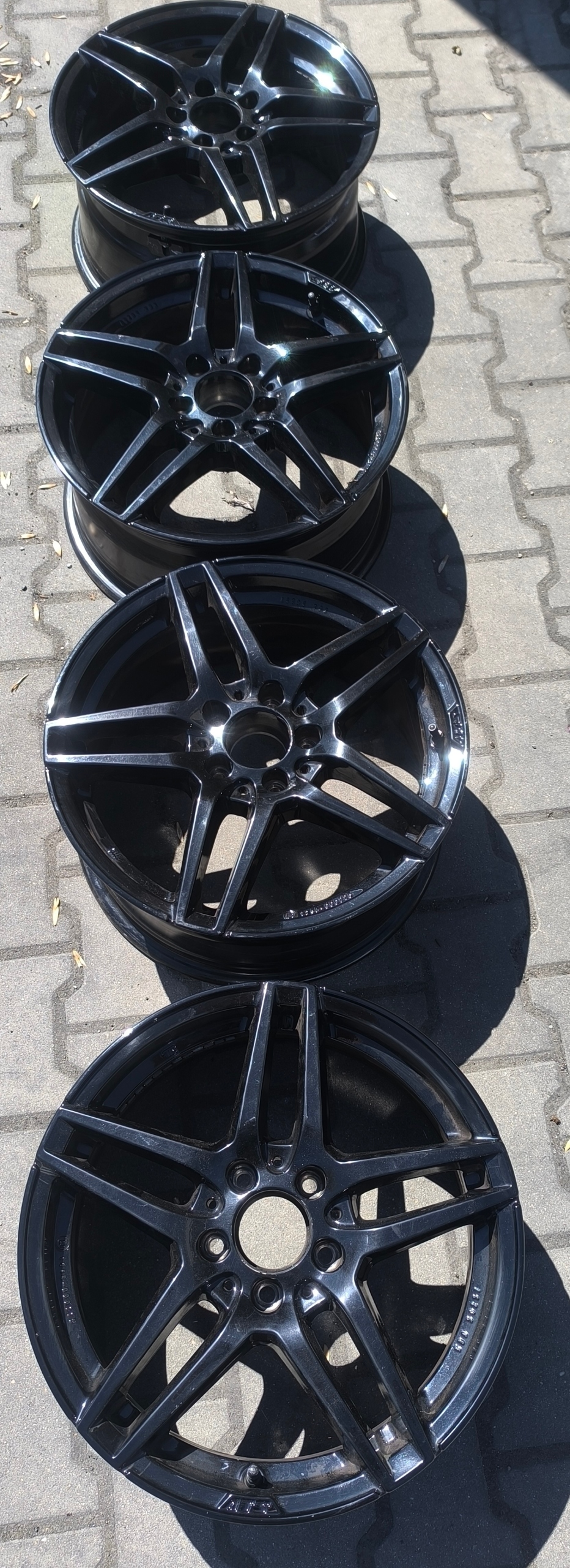 ДИСКИ АЛЮМІНІЄВІ 17 ATS MZ757 5X112 ET36 7.5J CB66.5 Z ДАТЧИКАМИ ДУЖЕ ХОРОШИЙ СТАН 