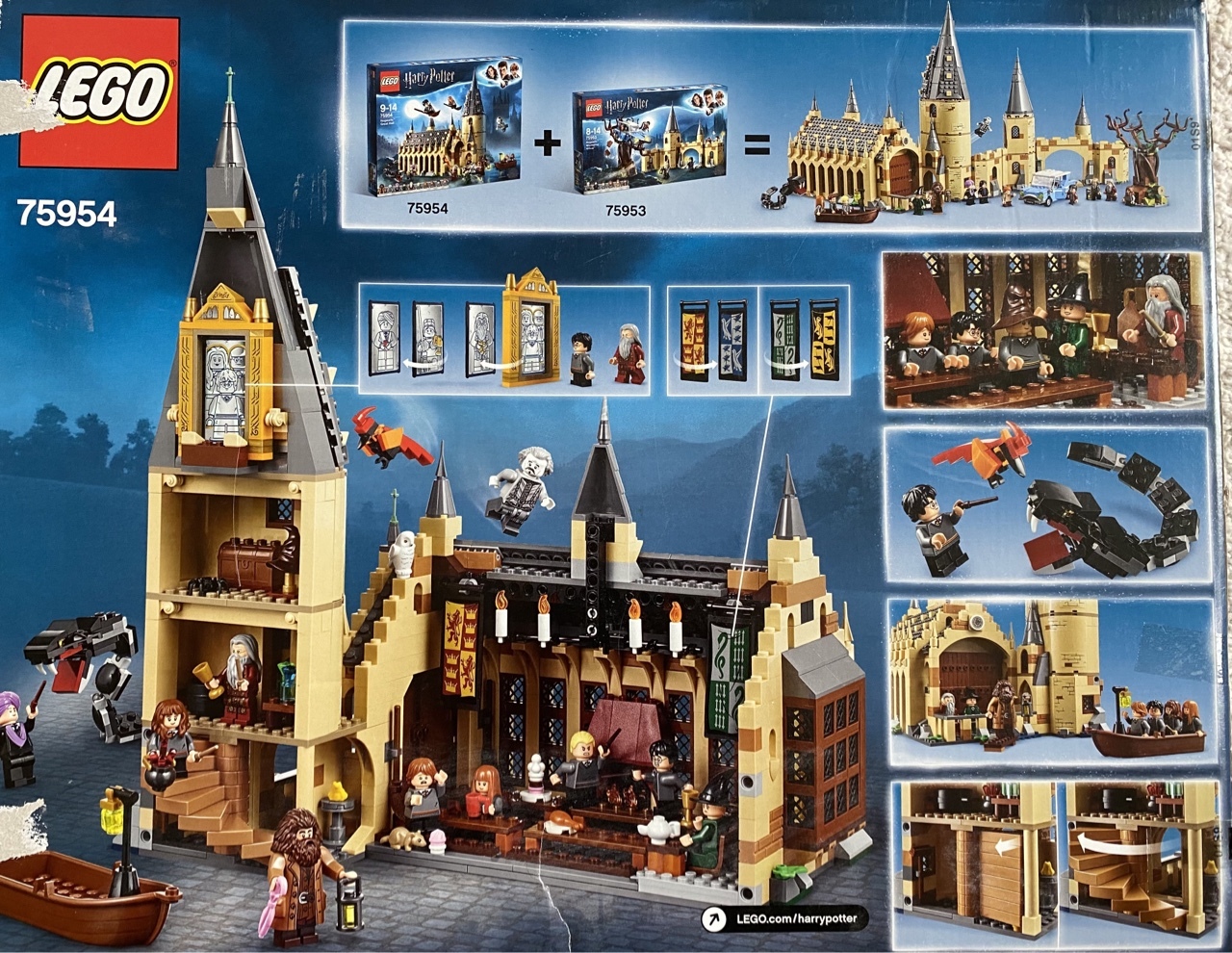 Lego 75954 HARRY POTTER- WIELKA SALA W HOGWARCIE | Warszawa | Kup teraz ...