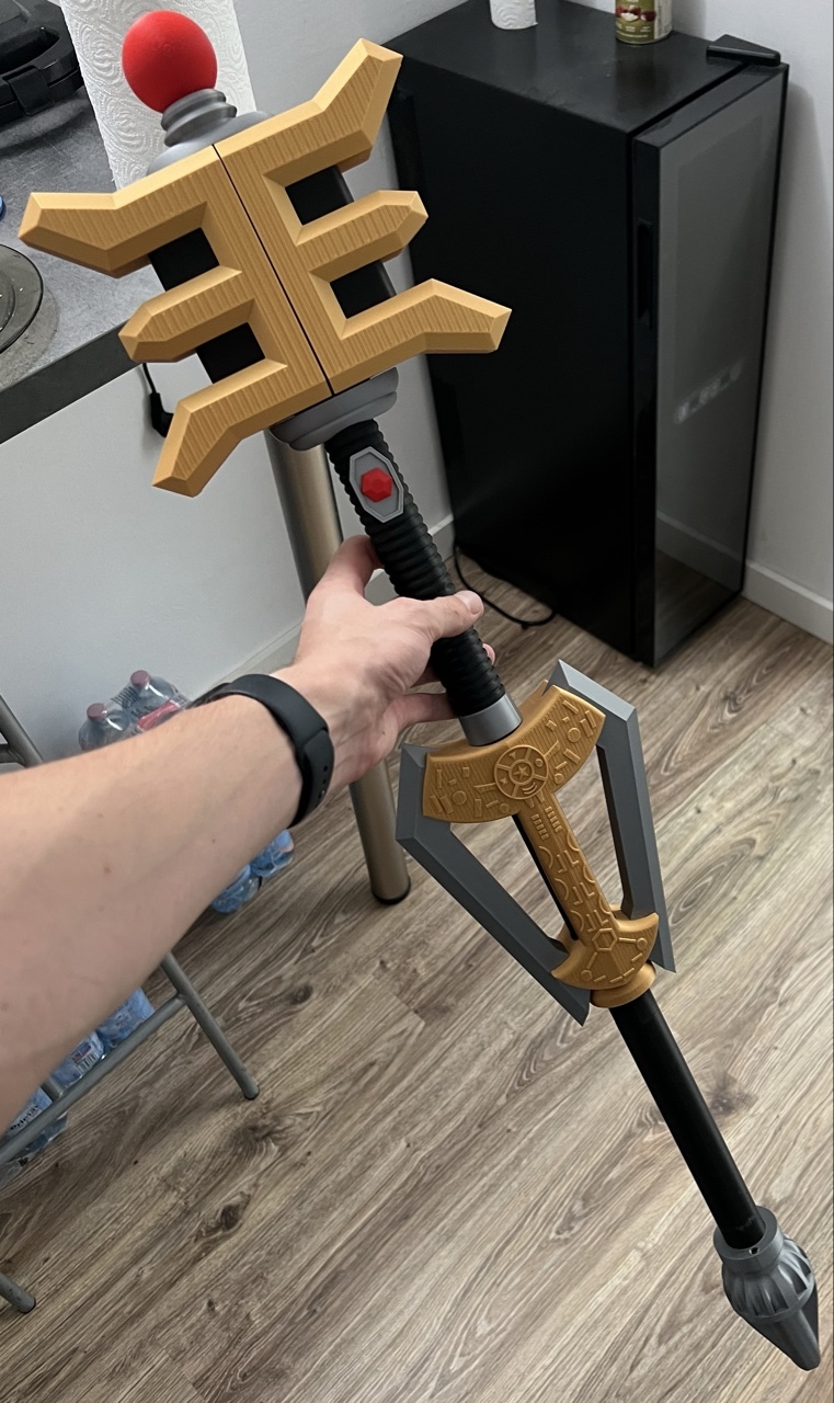 Power Rangers Zeo Gold Ranger Staff | Poznań | Kup teraz na Allegro ...