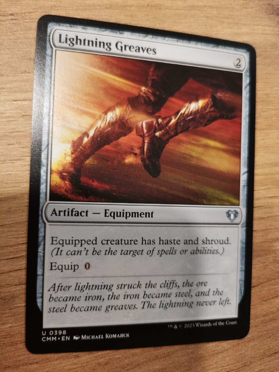 Lightning Greaves Commander Masters Reda Kup teraz na Allegro Lokalnie