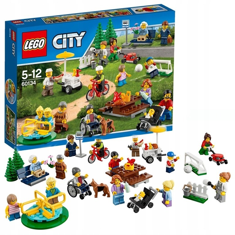 kor Indica ekskrementer Klocki LEGO City Zabawa w parku 60134 | Trzebiatów | Kup teraz na Allegro  Lokalnie