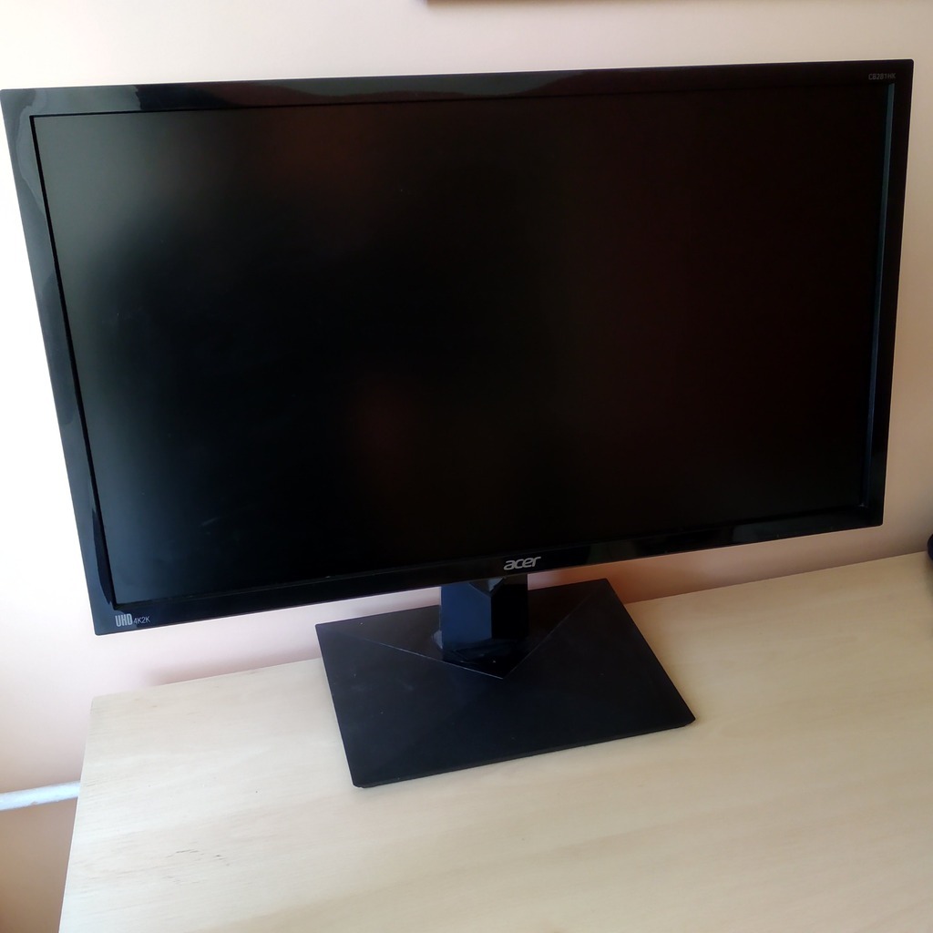 Monitor 4k Acer CB281HK 28" Tarnów Licytacja na Allegro Lokalnie