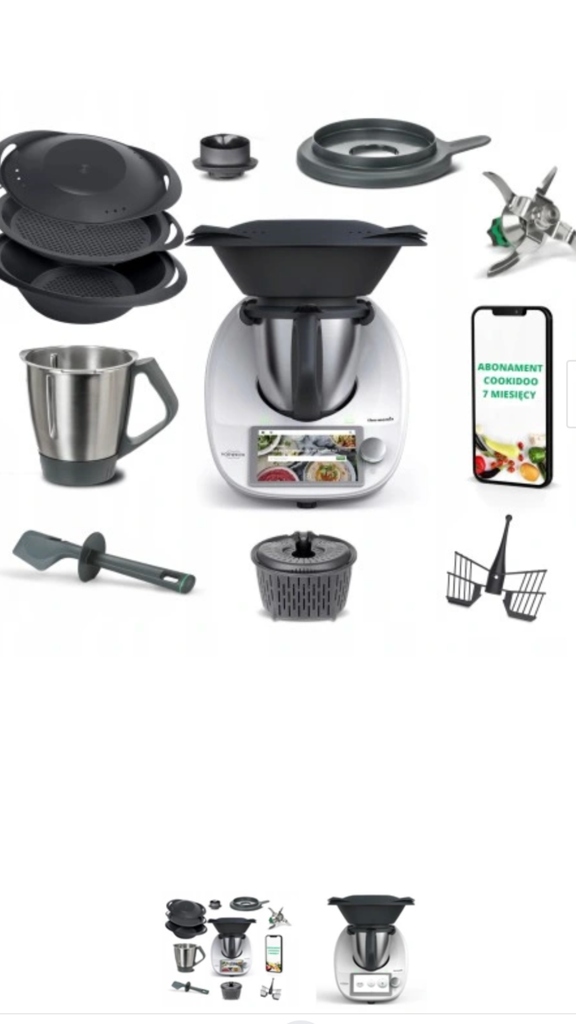 NOWY THERMOMIX TM6, 7 miesięcy abonament Cookidoo Nowa Sól •