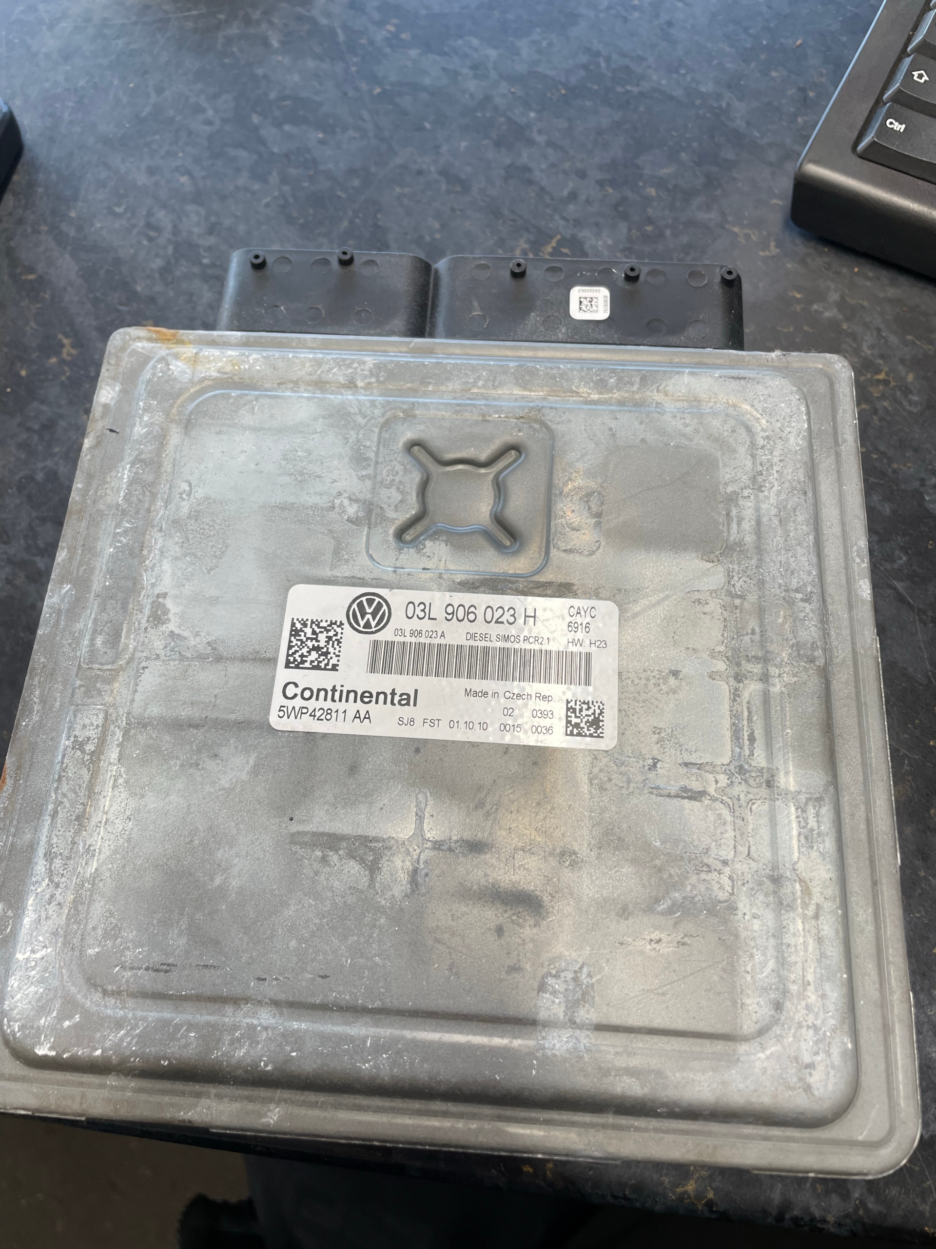 КОМП'ЮТЕР БЛОК КЕРУВАННЯ PCR2.1 03L906023H 5WP42811AA IMMO ВИКЛЮЧЕНИЙ VW SEAT AUDI SKODA 