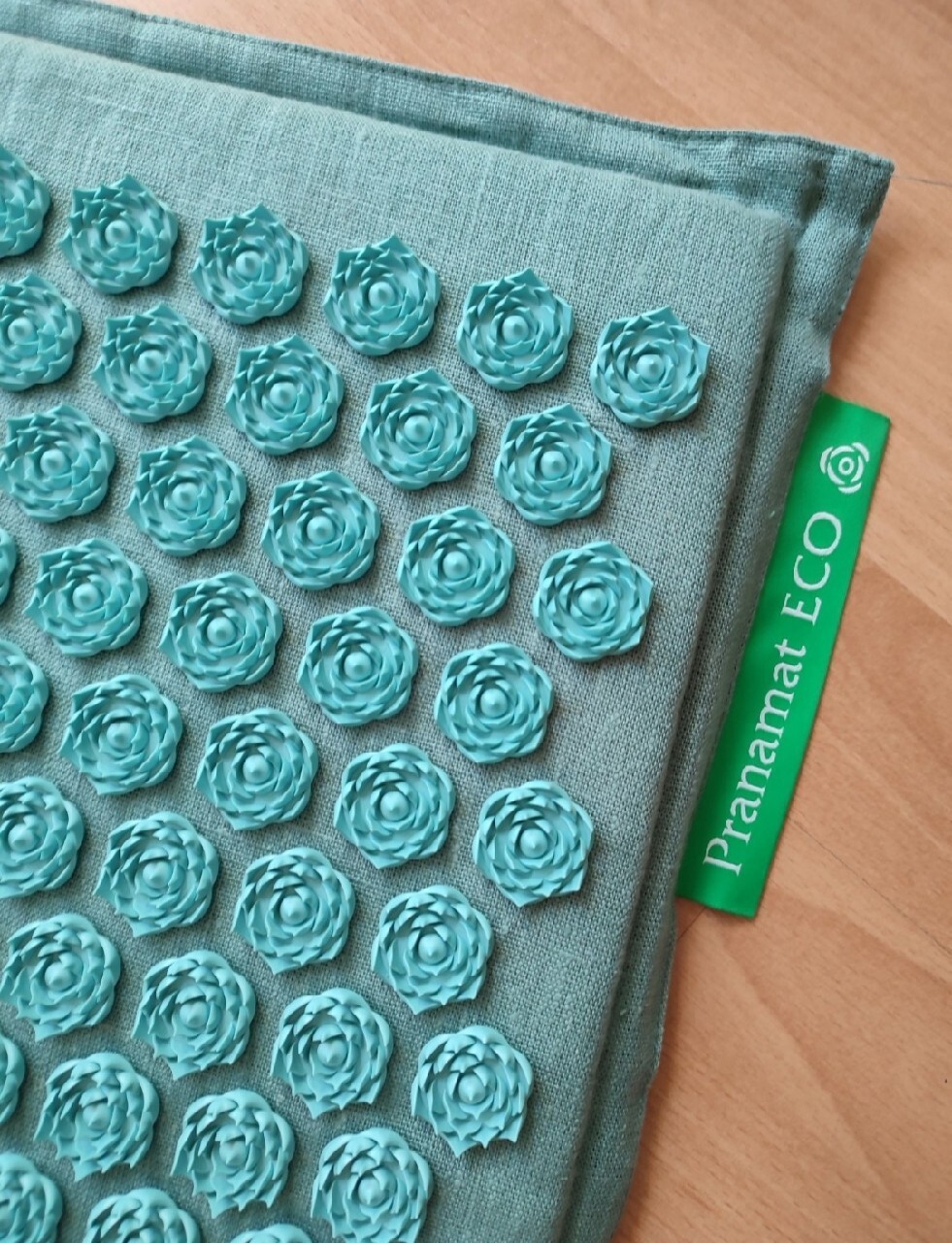 Turkusowa mata Pranamat Eco do masażu i akupresury Gdańsk Kup teraz