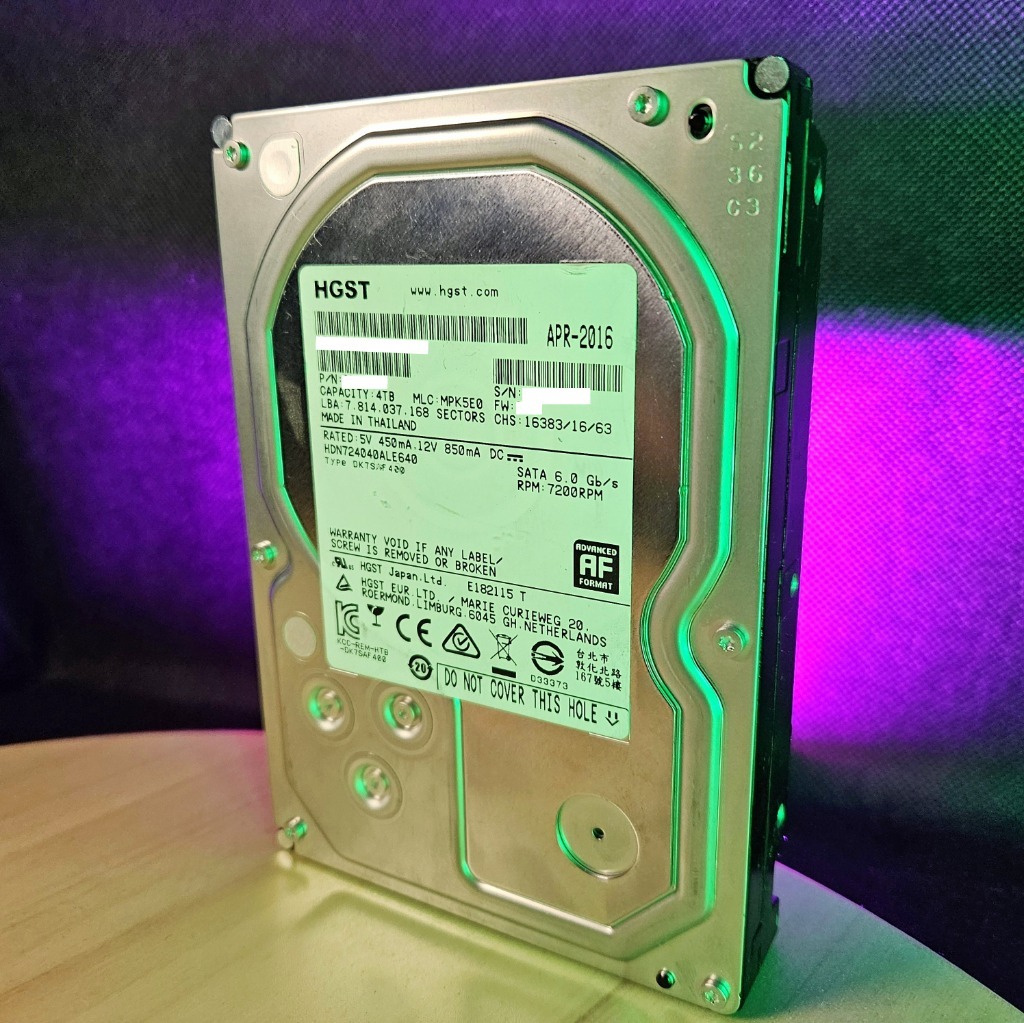 HGST DeskStar HDN724040ALE640 4TB SATA III 3,5" | Wrocław | Kup teraz ...