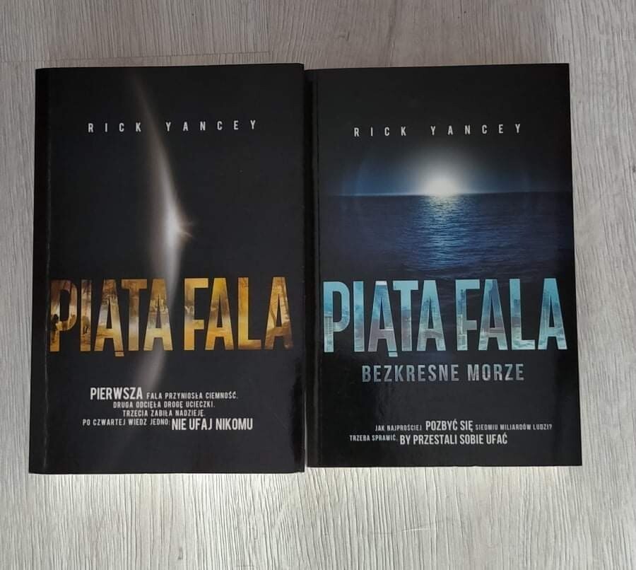 Piata fala 2 ksiazki Olsztyn Kup teraz na Allegro Lokalnie