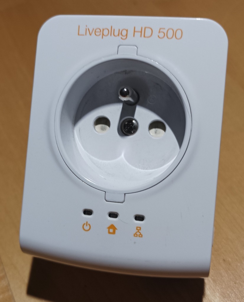 Liveplug HD 500 Lea PLC Orange, Zgorzała