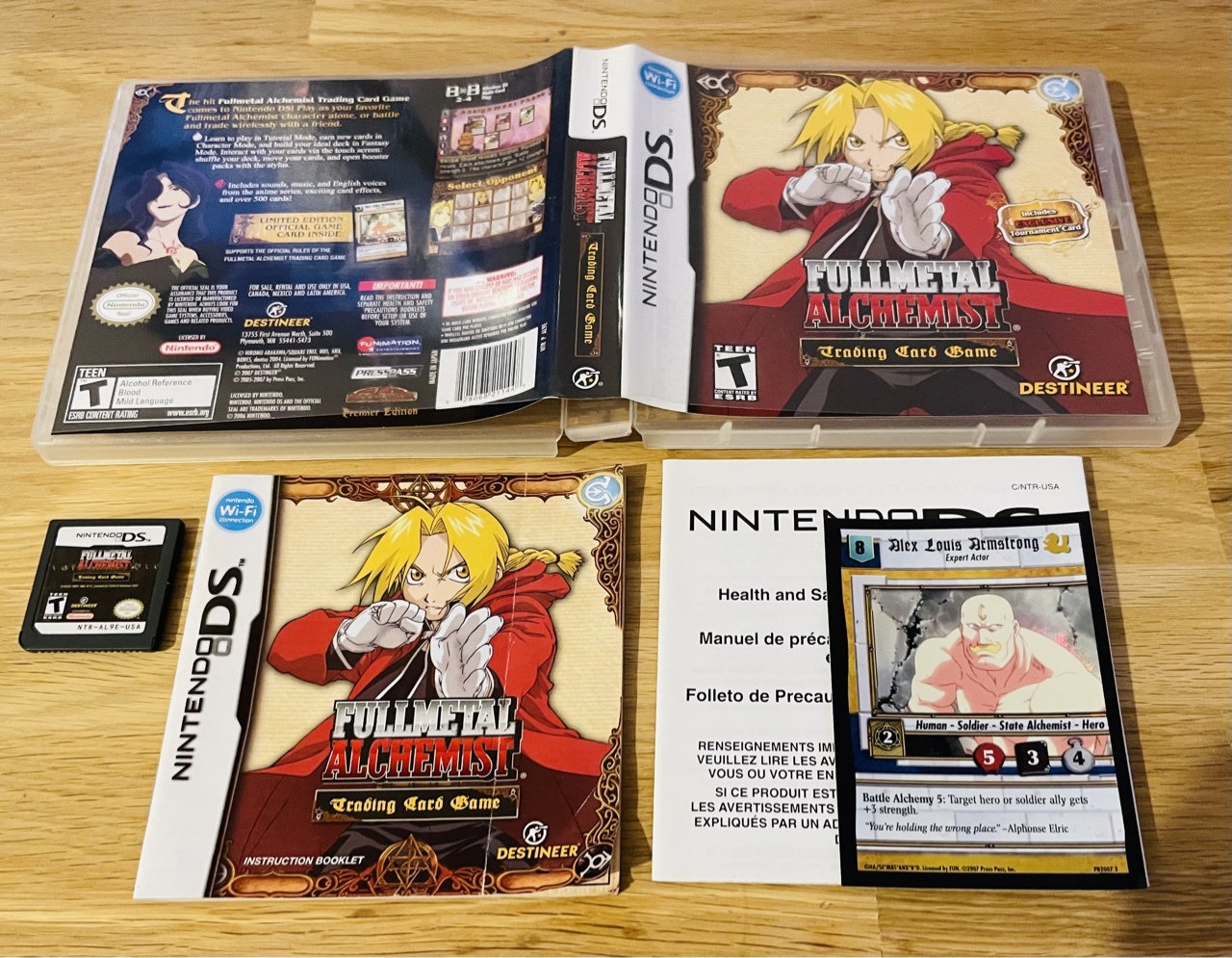 Fullmetal Alchemist Trading Card Game Nintendo DS Poznań Ogłoszenie
