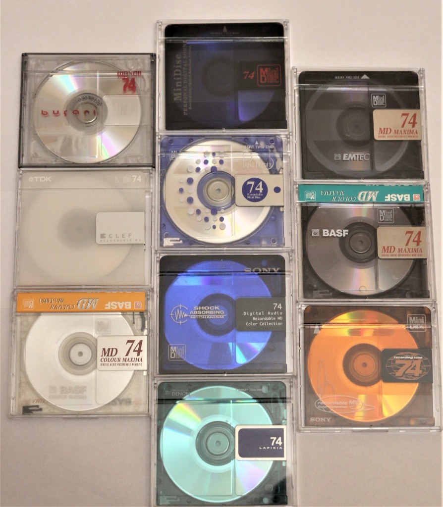 10x minidisc mini disc pudełka typu CD rozkładane Trzebinia Kup teraz na Allegro Lokalnie