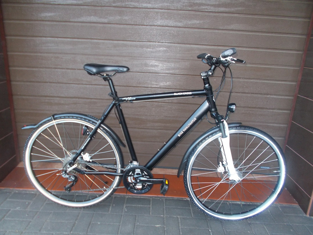 Męski rower Bike Manufaktur Black Cross AluXL ! Gołańcz Ogłoszenie na Allegro Lokalnie
