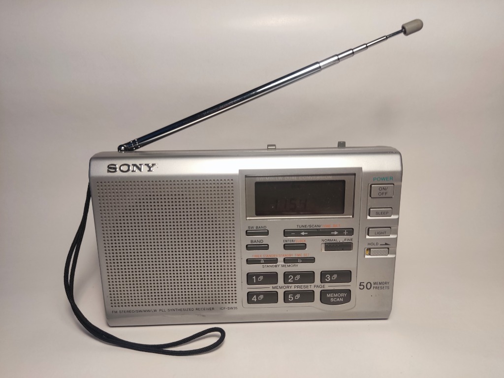 Sony Icf Sw35 Sony Icf M350l Dwa Radio Czempin Kup Teraz Na Allegro Lokalnie
