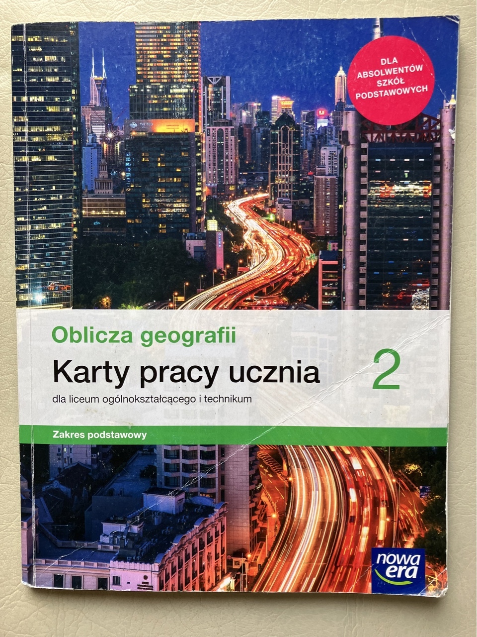 Geografia Nowa Era 1 Liceum Oblicza geografii 2 Karty pracy podstawa Nowa Era | Kościerzyna | Kup