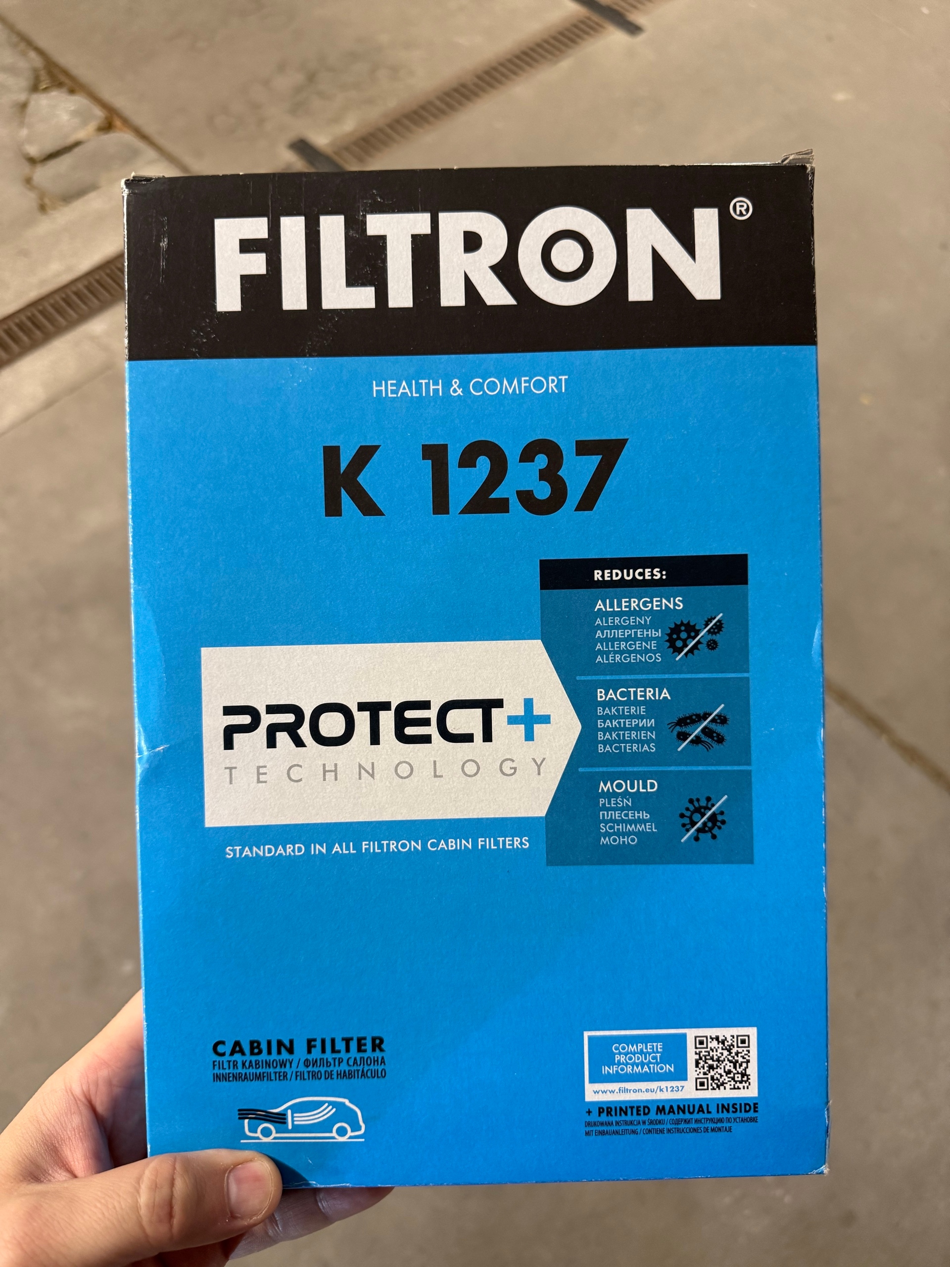 FILTRON K1237 ФІЛЬТР САЛОННИЙ VOLVO JAGUAR LAND ROVER 
