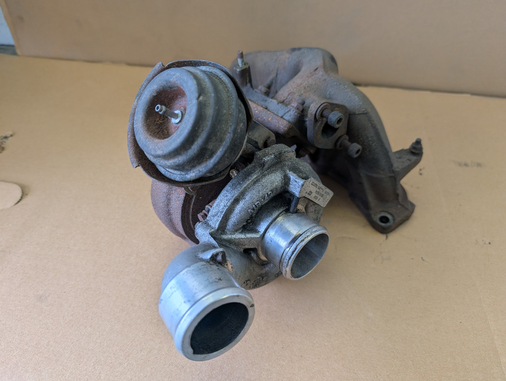 ТУРБО ТУРБОКОМПРЕСОР ALFA ROMEO 147 156 GT FIAT STILO CROMA 55191934 1.9JTD 
