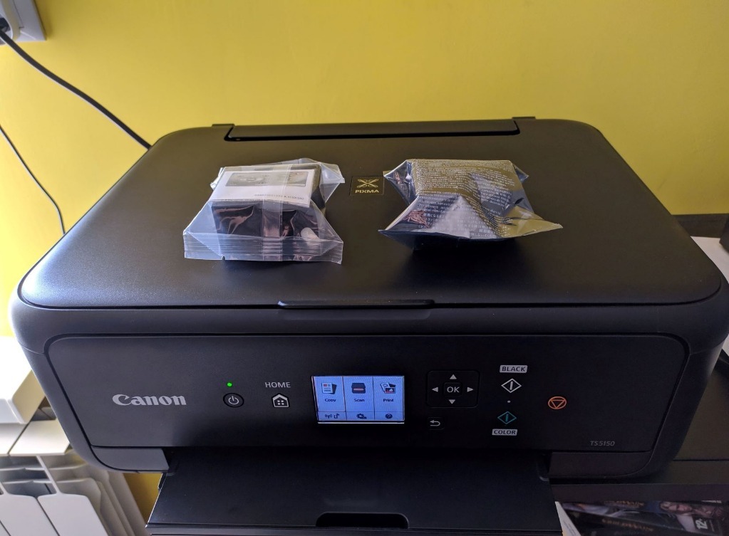 Drukarka Canon Pixma TS5150 + tusze Brzeg Kup teraz na Allegro Lokalnie