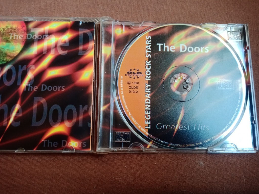 CD The Doors Greatest Hits Zabrze Ogłoszenie na Allegro Lokalnie