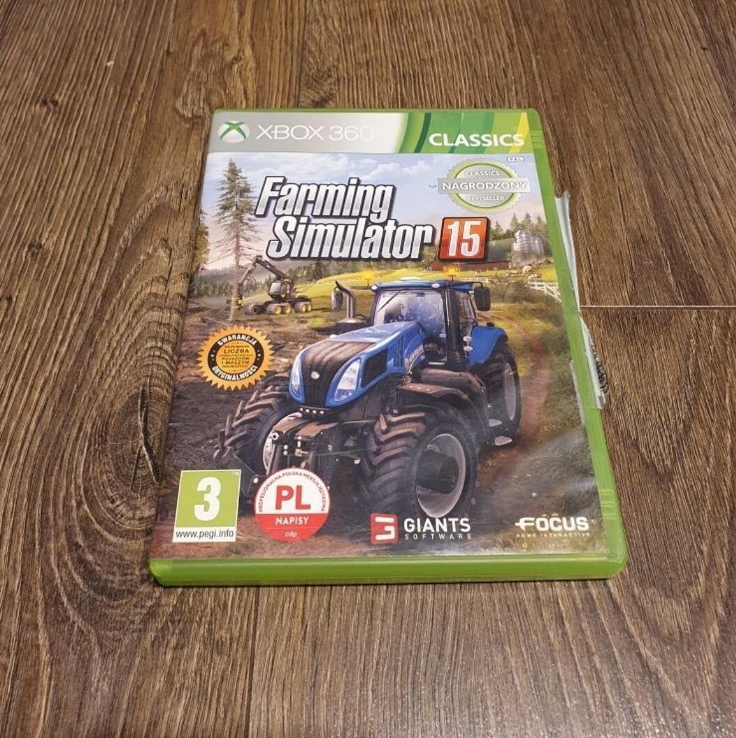 Farming Simulator 15 xbox 360 Ruda Śląska Licytacja na Allegro Lokalnie