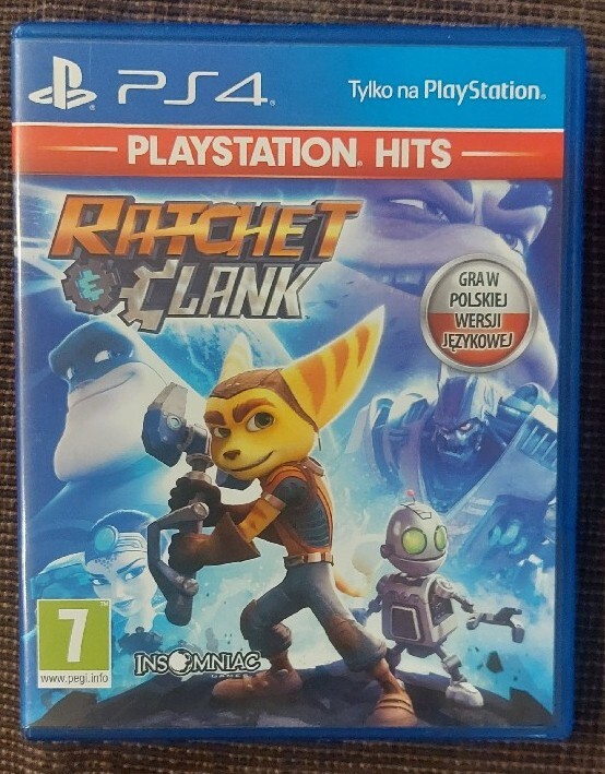 Ratchet I Clank ps4 play 4 gra dla.dzieci Piła Kup teraz na Allegro Lokalnie