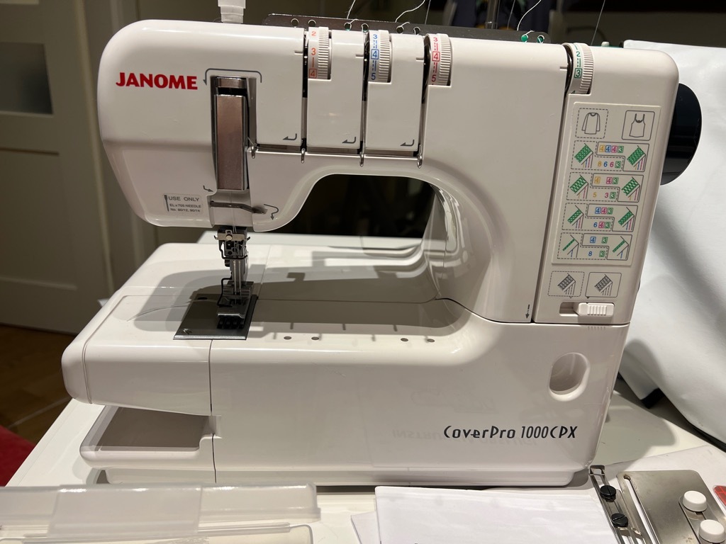 Cover renderka JANOME CoverPro 1000CPX plus stopki Łódź Kup teraz