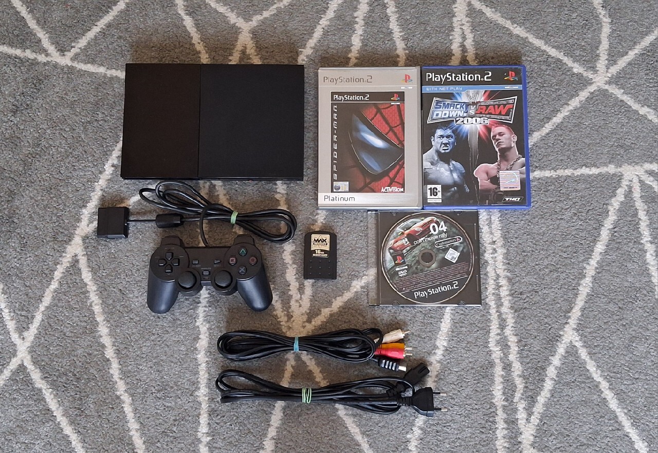 KONSOLA SONY PLAYSTATION 2 SLIM PS2 SCPH90004 DATE CODE 8D | Jarosław ...