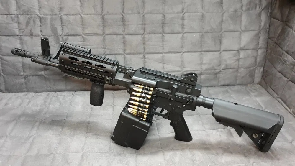 Replika ASG LMG Golden Eagle FightLite + Box | Warszawa | Ogłoszenie na  Allegro Lokalnie