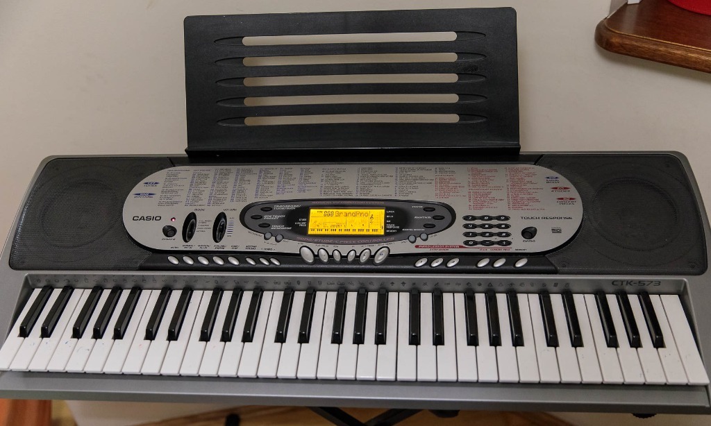 Keyboard Casio CTK573 61 klawiszy Touch Response Legionowo Kup