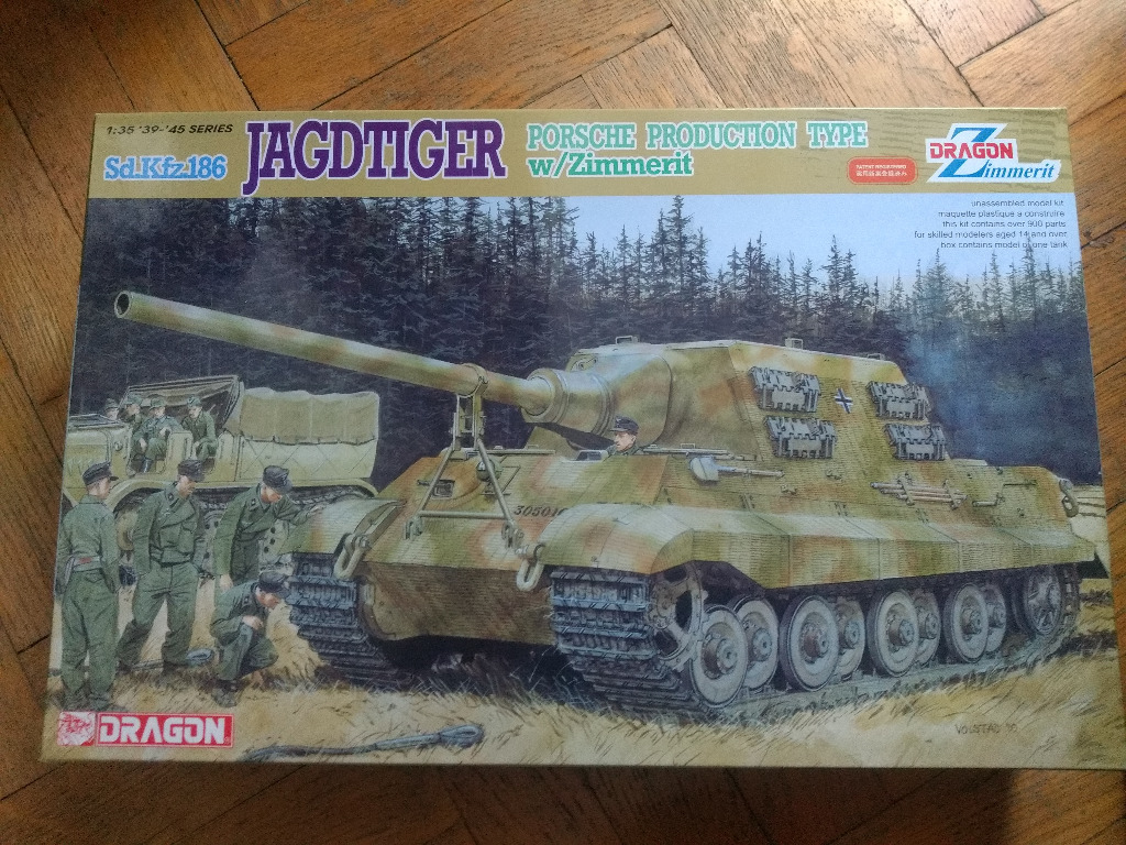 Jagdtiger PorscheZimmerit Warszawa Licytacja na Allegro Lokalnie