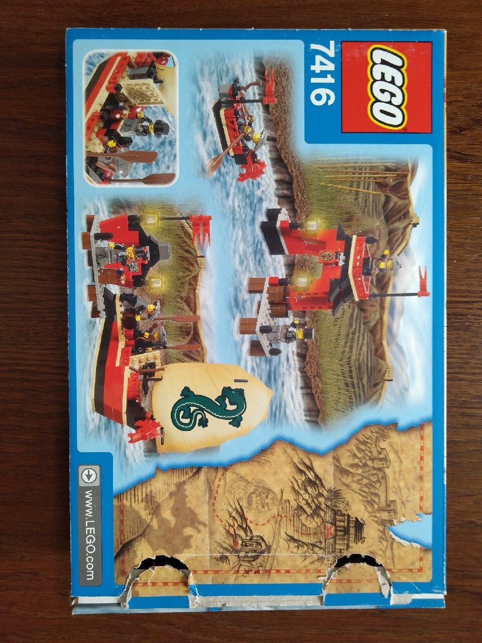 LEGO Orient Expedition 7416 Emperor's Ship | Cedry Wielkie | Kup teraz ...